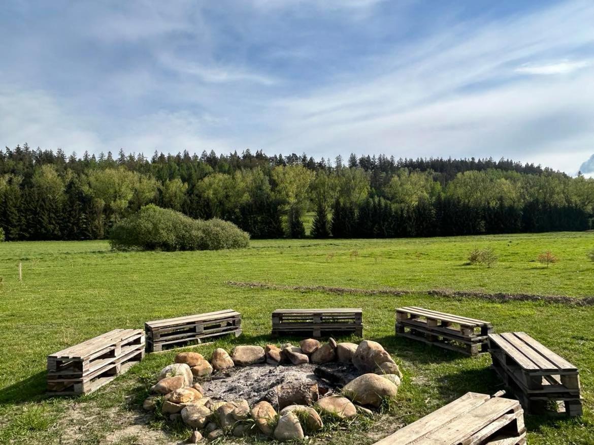 Lesny Park Polanica Apartment Szczytna Bagian luar foto
